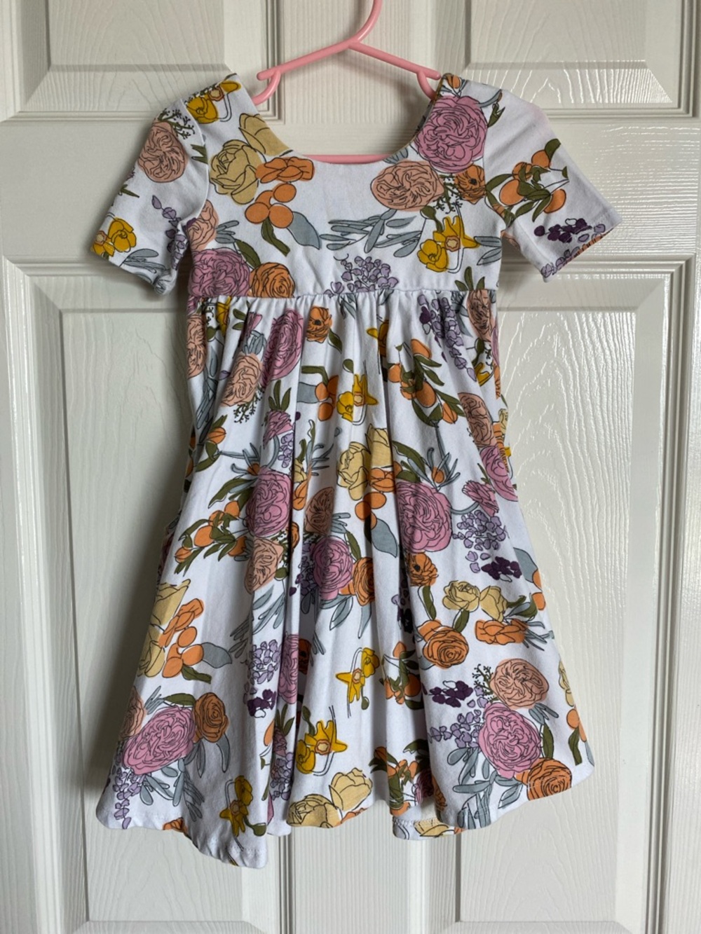 Remie Girl Floral Twirl Dress